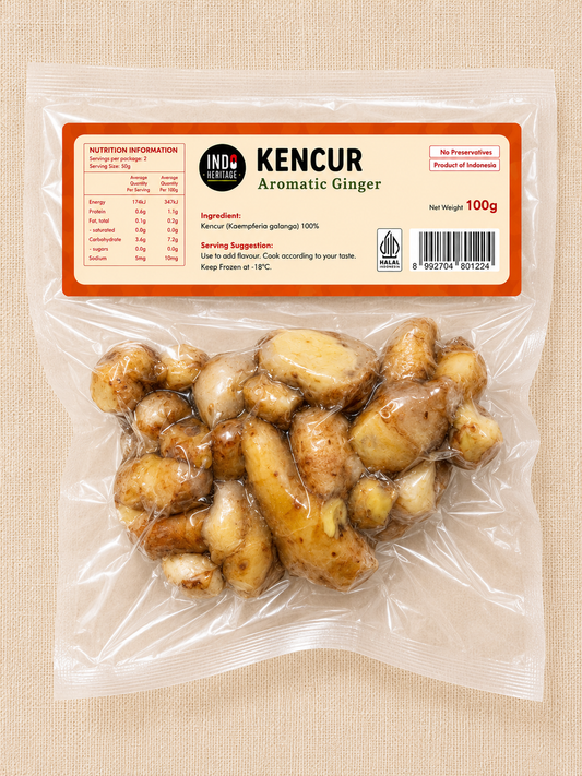 IH Frozen Aromatic Ginger (Kencur) 100g