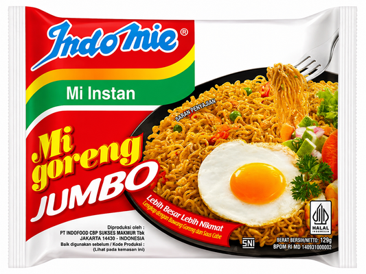 Indomie Goreng Jumbo Per Piece 129g