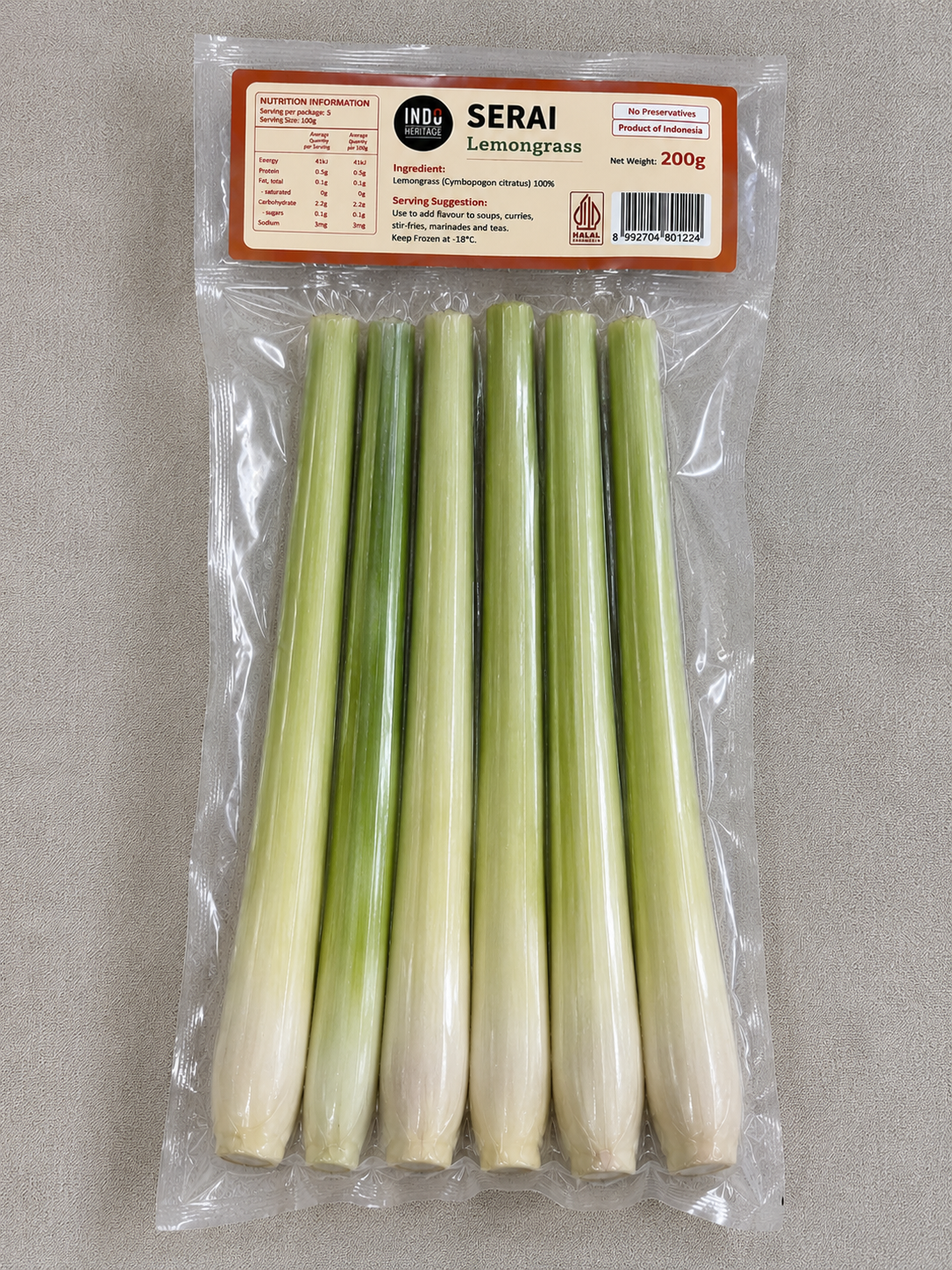 IH Frozen Lemongrass (Sereh) 200g