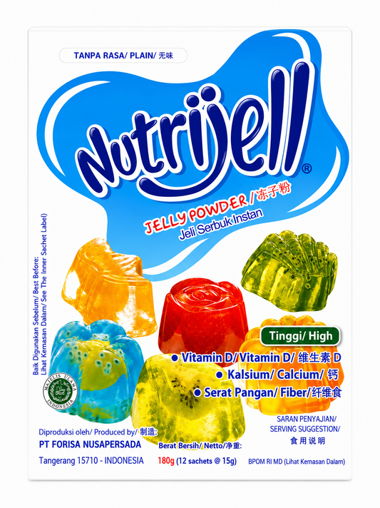 Nutrijel Plain Flavour 15g