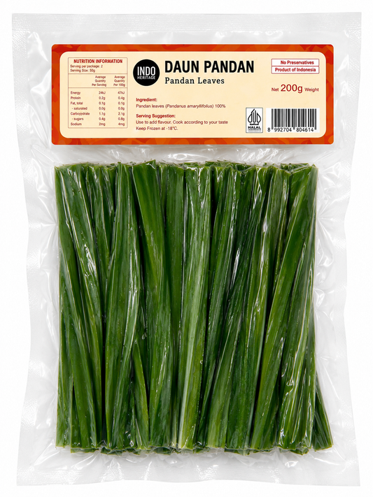 IH Frozen Pandan Leaves (Daun Pandan) 200g