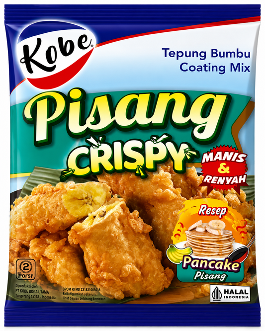 Kobe Tepung Pisang Goreng Krispy 200g